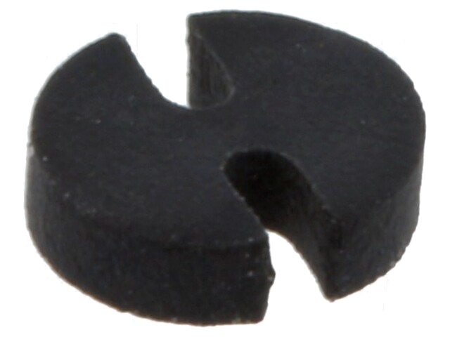 Afstandbus; LED; Øext: 3,7mm; ØLED: 3mm; L: 1mm; zwart; UL94V-0 Afstandbus; LED; Øext: 3,7mm; ØLED: 3mm; L: 1mm; zwart; UL94V-0